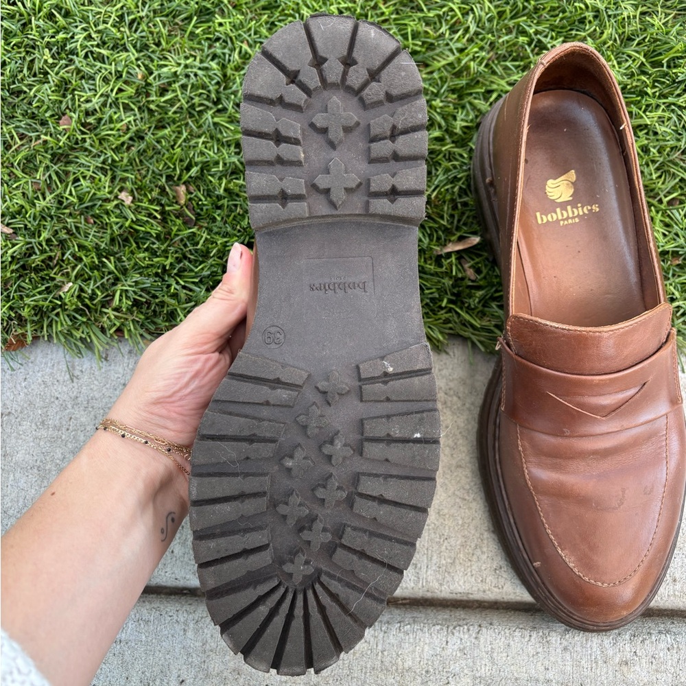 Bobbies Paris Women’s Brown Loafers - Picture 11 of 12